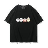 人気キャラ プリント トップス キャラcosplay ユニセックス 半袖Tシャツ