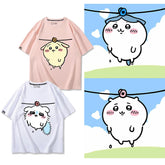 人気キャラ プリント トップス 洗濯 ユニセックス 半袖Tシャツ