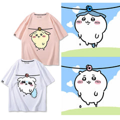 人気キャラ プリント トップス 洗濯 ユニセックス 半袖Tシャツ