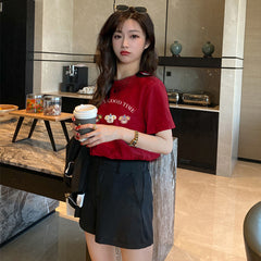 半袖 キュート動物 Tシャツ レディース トップス