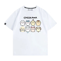 人気キャラ プリント トップス 家族写真 ユニセックス 半袖Tシャツ