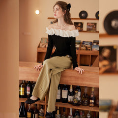 レディース フリル チューブトップ トップス|セクシー・エレガント