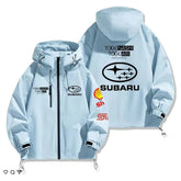 スポーツ&カルチャー プリント アウター ドライビング メンズ 防風 防寒 レーシングジャケット