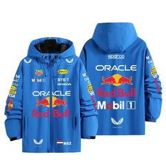 スポーツ&カルチャー プリント アウター スポーツバイク系デザイン メンズ 防風 防寒 レーシングジャケット