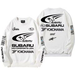 スポーツ&カルチャー プリント トップス ラリー仕様デザイン ユニセックス 長袖 スウェット