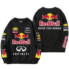 スポーツ&カルチャー プリント トップス RED BULL ユニセックス 長袖 スウェット