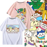 人気キャラ プリント トップス しんちゃんコスプレ ユニセックス 半袖Tシャツ