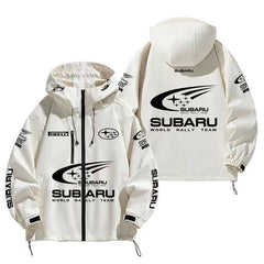 スポーツ&カルチャー プリント ドライビングスタイル 防風 防寒 レーシングジャケット