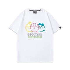 人気キャラ プリント トップス RUNNERS ユニセックス 半袖Tシャツ