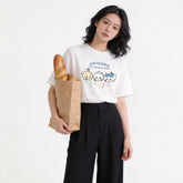 人気キャラ プリント トップス 絵を描く ユニセックス 半袖Tシャツ