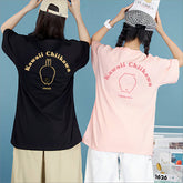 人気キャラ プリント トップス 肖像 ユニセックス 半袖Tシャツ