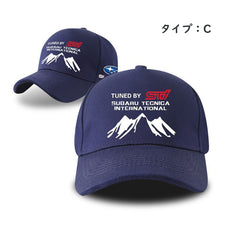 スポーツ&カルチャー プリント 帽子 STI デザイン ユニセックス キャップ