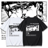 人気キャラ プリント トップス STAR AND THE SEA ユニセックス 半袖 Tシャツ