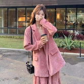 レディース 2点セットアップ(コーデュロイジャケット・キャミワンピース)|スウィート・上品スタイル