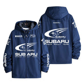 スポーツ&カルチャー プリント アウター ラリー仕様デザイン メンズ 防風 防寒 レーシングジャケット