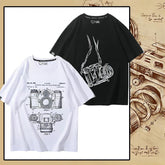 スポーツ&カルチャー プリント トップス Camera Sutra ユニセックス 半袖 Tシャツ
