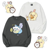 人気キャラ プリント トップス 楽しいゲーム ユニセックス 長袖 スウェット