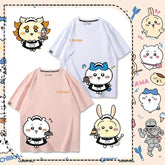 人気キャラ プリント トップス スイーツショップ ユニセックス 半袖Tシャツ