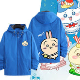 人気キャラ プリント ジャケット ショルダーバッグ 防風 防寒 ユニセックス プリント カジュアル アウター