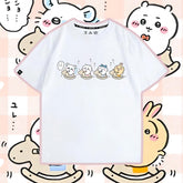 人気キャラ プリント トップス ロッキングホース ユニセックス 半袖Tシャツ