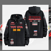 スポーツ&カルチャー プリント アウター モータースポーツ系 メンズ 防風 防寒 レーシングジャケット