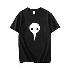 人気キャラ プリント トップス しと サキエル ユニセックス 半袖Tシャツ