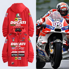 スポーツ&カルチャー プリント アウター スポーツライディング メンズ 防風 防寒 レーシングジャケット