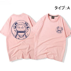 人気キャラ プリント トップス バスケの達人 ユニセックス 半袖Tシャツ