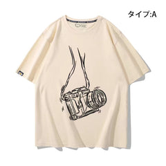カメラマンシリーズ トップス Camera Sutra ユニセックス 半袖 Tシャツ