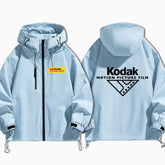 スポーツ&カルチャー プリント アウター KODAKプリント メンズ 防風 防寒 ジャケット