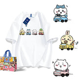 人気キャラ プリント トップス 新米運転手 ユニセックス 半袖Tシャツ