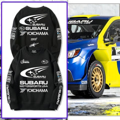 スポーツ&カルチャー プリント トップス ラリー仕様デザイン ユニセックス 長袖 スウェット