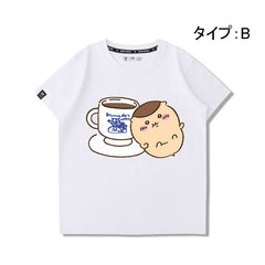 人気キャラ プリント トップス アフタヌーンティー ユニセックス 半袖Tシャツ
