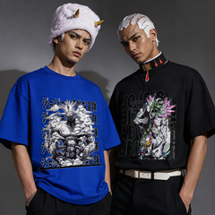 人気キャラ プリント トップス ウェザー・リポート ユニセック半袖Tシャツ