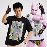 人気キャラ プリント トップス スタンド展開デザイン ユニセックス 半袖 Tシャツ その1