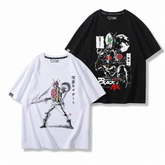 人気キャラ プリント トップス 13タイプのプリントデザイン ユニセックス 半袖Tシャツ