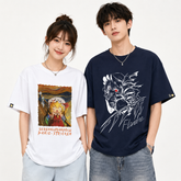 人気キャラ プリント フランドール・スカーレット モチーフ ユニセックス 半袖Tシャツ