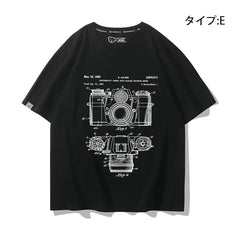 カメラマンシリーズ トップス Camera Sutra ユニセックス 半袖 Tシャツ