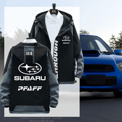 スポーツ&カルチャー プリント ハイパフォーマンス系 メンズ 防風 防寒 レーシングジャケット