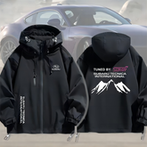 スポーツ&カルチャー プリント ストリート×アウトドア メンズ 防風 防寒 レーシングジャケット