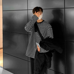 Border long T -shirt or1347