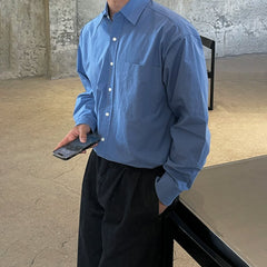 Casual long -sleeved shirt or1781