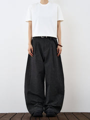 Check pattern casual pants OR4497