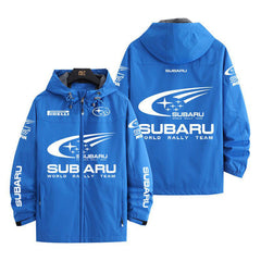 スポーツ&カルチャー プリント アウター ラリー仕様デザイン メンズ 防風 防寒 レーシングジャケット