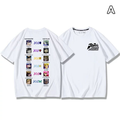 人気キャラ プリント トップス ワンポイントロゴ 2タイプのバックプリントデザイン ユニセックス 半袖 Tシャツ
