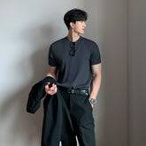 累計販売5,000枚 突破!! Short -sleeved knit shirt or1360