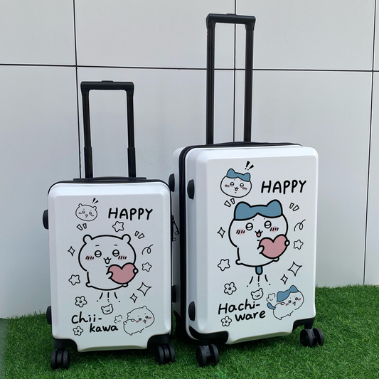 人気キャラ キャリーケース 学生向け TSAロック、ドリンクホルダー付き 旅行用 ユニセックス キャリーバッグ
