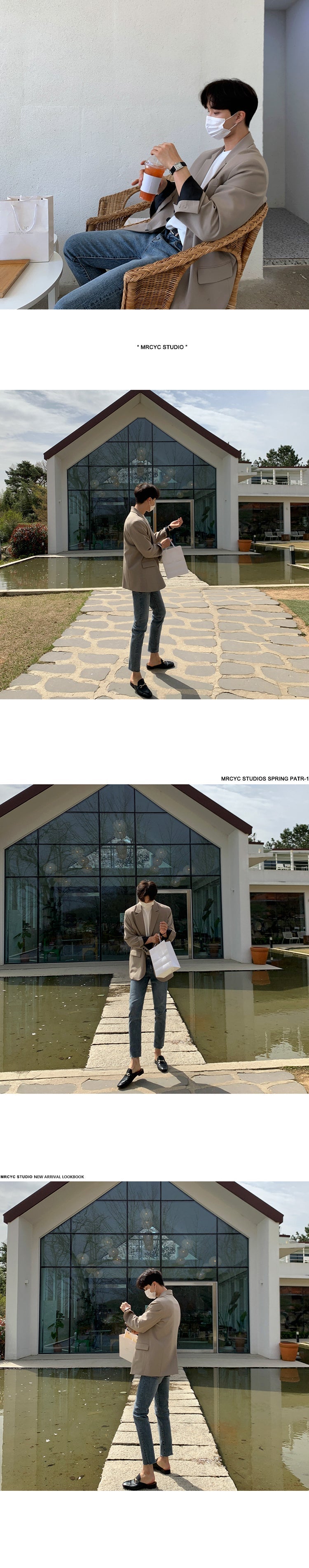 Basic casual jacket or1193