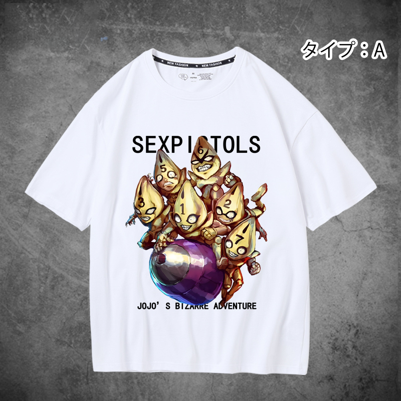 人気キャラ プリント トップス Sex Pistols ユニセックス 半袖Ｔシャツ