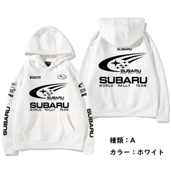 スポーツ＆カルチャー プリント トップス 本格ラリーチーム風 ユニセックス 長袖 パーカー